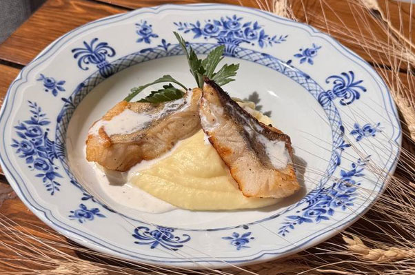 Фото Судак с пюре