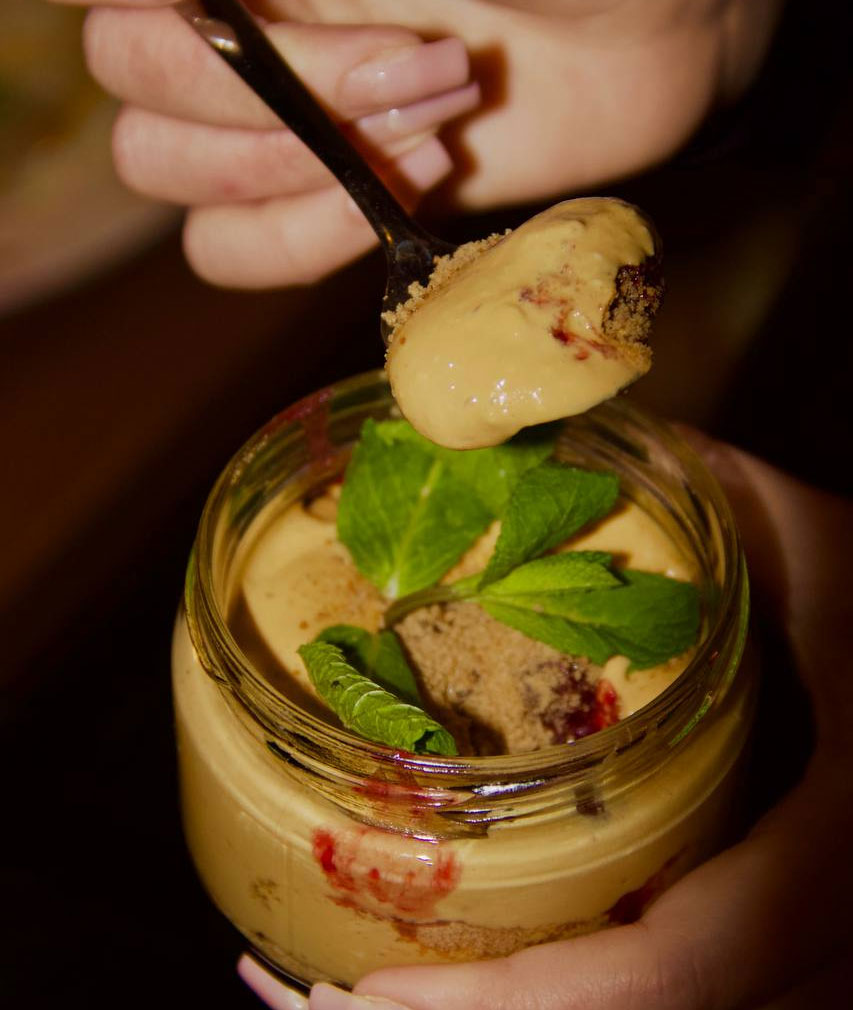 Фото Фламбированая вишня