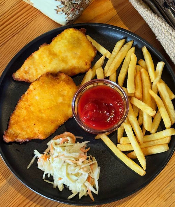 Фото Куриный шницель