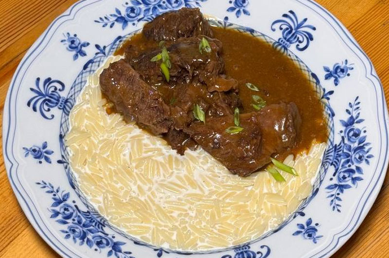 Фото Щечки с орзо