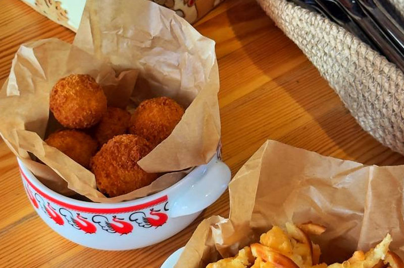 Фото Сырные шарики